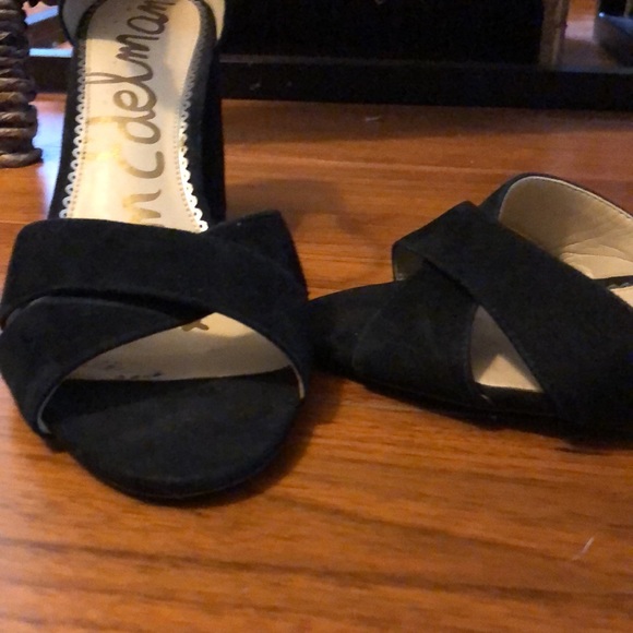 Sam Edelman Orlane heel in black suede - Picture 2 of 6